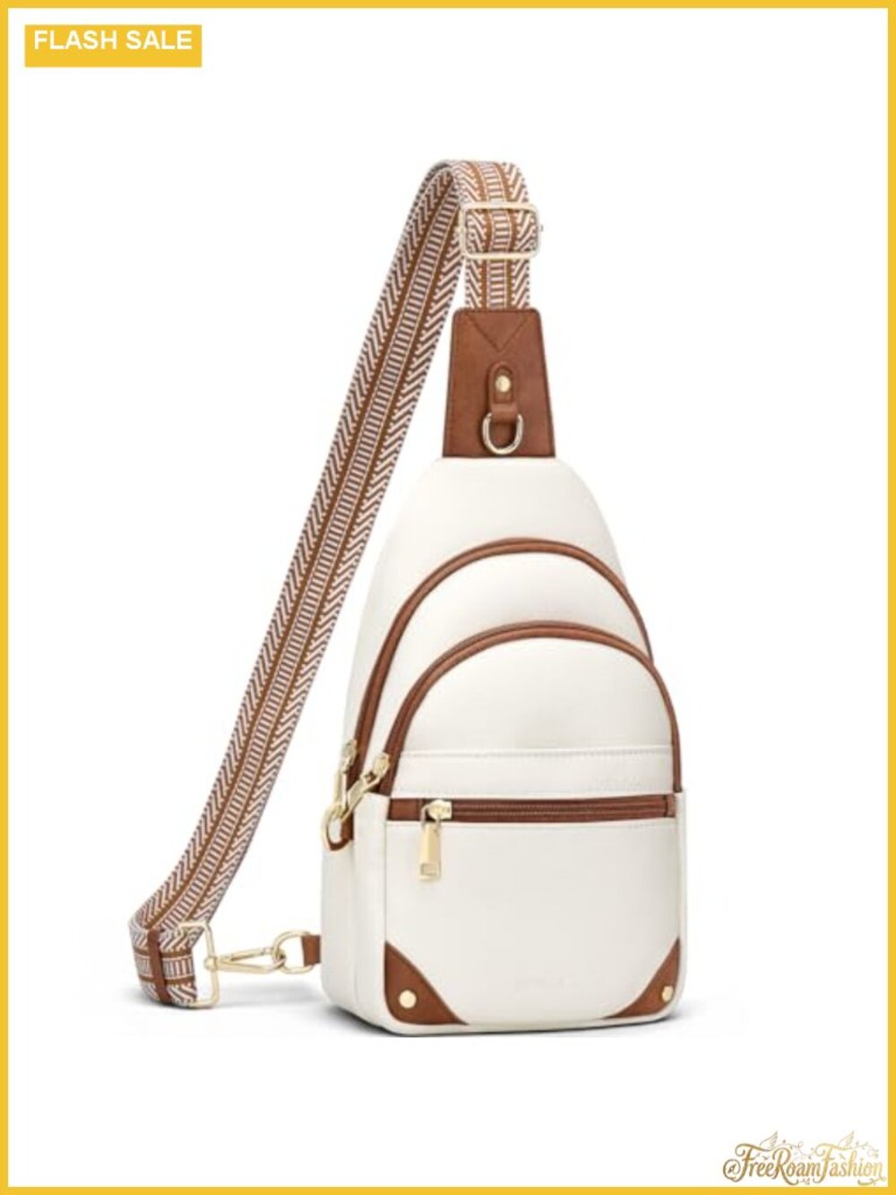 Anti Theft Crossbody Sling Bag RFID Travel Purse Faux Leather